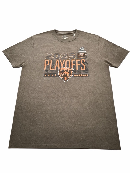 Fanatics Other - Fanatics 2025 Playoffs 'Da Bears' Short Sleeve Tee - Brown & Orange